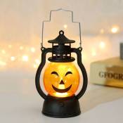 Lumières d'Halloween, lanterne à huile citrouille-lanterne,