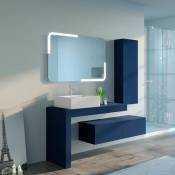 Meuble de salle de bain MELIZZANO 1100 Bleu saphir - Bleu Saphir