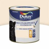 Peinture multi supports extérieure garantie 8 ans Dulux Valentine satin blanc cassé 0 5L