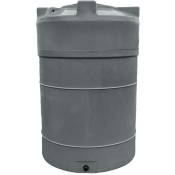 Plast'up Rotomoulage - Cuve de stockage eau 2000 verticale-Gris-160cm