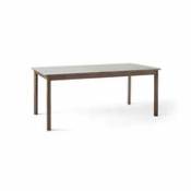 Table à rallonge Patch HW1 / Stratifié Fenix - L 180 à 280 cm - &tradition gris en plastique