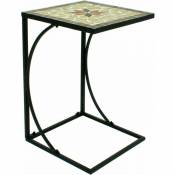 Table d'appoint AMARILLO angulaire - 35x35x53 cm