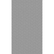 Ag Art - Rideau occultant forme géométrique sur fond gris - 140 cm x 245 cm