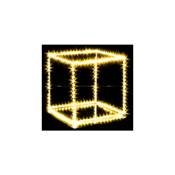 Cube avec microled classique cm 30 x 30 270 microled