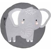 Ensoleille - tapis de sol éléphant dessin animé-Ensoleillé