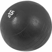 Gorilla Sports - Slam Ball Caoutchouc de 3kg à 20Kg - Poids : 15 KG - Longueur : 15 KG
