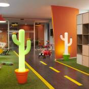 Lampadaire Cactus Slide design pour la maison et les lieux publics Couleur: Blanc