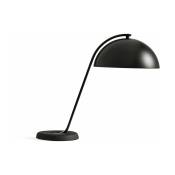 Lampe de table en aluminium noire 26 x 43 cm Cloche