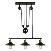 Lampe suspension Clock Work - Noir - Noir