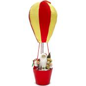 Mediawave Store - Ballon Père Noël 392021 Décorations de Noël 80H cm avec lumières et sons