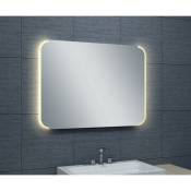 Miroir de salle de bains avec led - 65 cm x 90 cm (HxL)