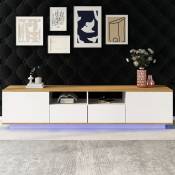 Okwish - led lowboard, meuble tv meuble tv meuble tv