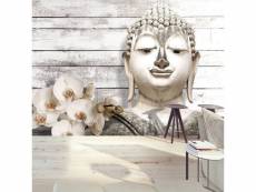 Papier peint intissé orient smiling buddha taille 250 x 175 cm PD14285-250-175