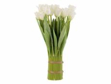 Paris prix - bouquet de fleurs "tulipes" 65cm blanc