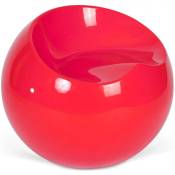 Privatefloor - Fauteuil Circle Chair Rouge - abs, Plastique