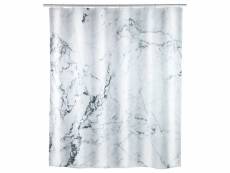 Rideau de douche effet marbre onyx - polyester - 180