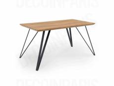 Table à manger design en bois kevan