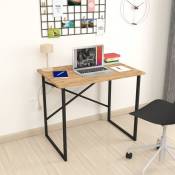 Table de bureau avec un design simple mais élégant