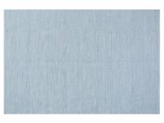 Tapis en coton bleu clair 140 x 200 cm derince 39485