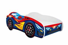 Topbeds lit pour Enfants Racing Car 160x80 cm, Rouge