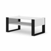 Bim Furniture Table basse NUKA F 110 x 60 cm blanc