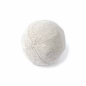 Coussin Ball Large / Ø 40 cm - Pols Potten blanc en tissu
