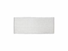Five - grand tapis de salle de bain épais blanc 50 x 120 cm
