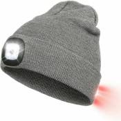 LaBlanc - Lumineux Bonnet Chapeau-USB Rechargeable