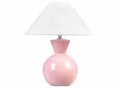 Lampe à poser en céramique rose ferry 356573