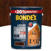 Lasure bois Ultim’ protect Chêne moyen 12 ans Bondex 5L + 20% gratuit