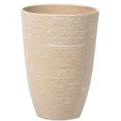 Petit Cache-Pot Beige en Forme de Vase 35 x 35 x 50