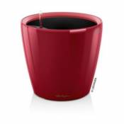Pot rond Lechuza Premium LS rouge scarlet brillant