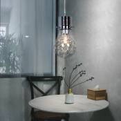 Suspension ampoule vintage lampe salon suspension ampoule décorative E14, treillis métallique, h 150 cm Wofi 600301010150