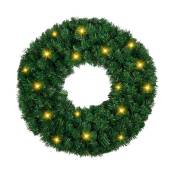 Swanew - Guirlande de Noël, Guirlande Sapin 5m, avec led Lumières Guirlande artificielle Décoration de Noël l'intérieur et l'extérieur (100