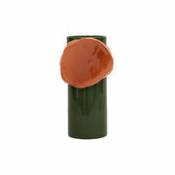 Vase Découpage - Disque / Bouroullec, 2020 - Vitra vert en céramique