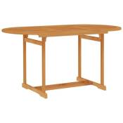 Vidaxl - Table de jardin 150x90x75 cm Bois de teck