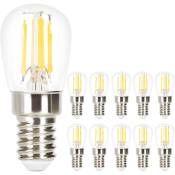 10 pcs Ampoules led E14 Lampe Vintage - Ampoule ST25