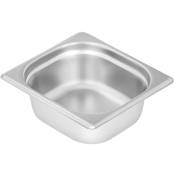 Bac Gastronorme gn 1/6 Profondeur 65 mm Inox Récipient Bain Marie Chafing Dish