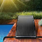 Capteur solaire chauffage solaire de piscine chauffage système solaire eau chaude douche de jardin 110 x 69 x 14 cm piscine - Einfeben