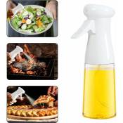 Groofoo - Pulverisateur D'huile Alimentaire,7 oz./ 210 ml Pulvérisateur D'huile D'olive Distributeur,Portable Qualité Alimentaire Flacon