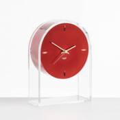 Horloge à poser L'Air du temps / H 30 cm - Kartell rouge en plastique