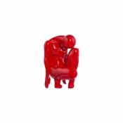 Kokoon Design Figurine rouge en poly Arthémis