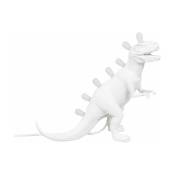 Lampe à poser blanche 13 x 33,5 cm T-Rex Jurassic