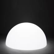 Lampe hémisphérique lumière blanche en polyéthylène mod. Babymoon ø 45 cm