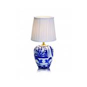 Markslojd - Lampe de table göteborg bleue 1 ampoule