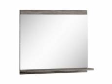 Miroir montreal 60 x 12 x 50 cm - chene gris