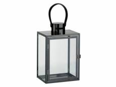 Paris prix - lanterne design rectangulaire "porta" 44cm noir