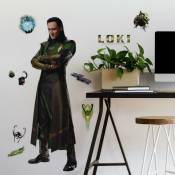 Roommates - Sticker Mural Géant Loki Marvel et stickers complémentaires