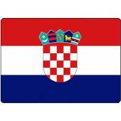 Surface de découpe Croatie en verre 28.5 x 20 cm