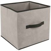 Toilinux - Lot 2x Boîte de rangement pour meuble -